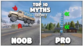 TOP 10 MYTHBUSTERS IN COD MOBILE | CODM Tips & Tricks | Goliath Special | PART 32