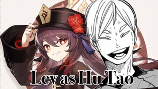 Lev as Hu Tao // Genshin Impact skit // Hikayuu text