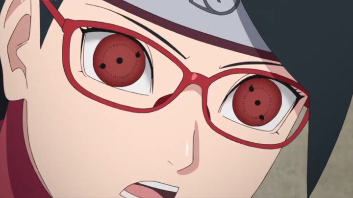 Mata sadara rengkarnasi Sasuke