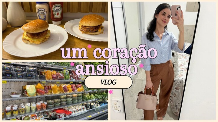 Quando a alma está inquieta | VLOG de rotina, comidas e reflexões 🕊️✨
