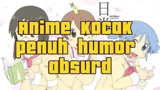 Review anime Nichijou penuh dengan aksi absurd