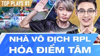 NHÀ VÔ ĐỊCH RPL HÓA ĐIỂM TÂM | TOP PLAYS #1 AIC 2022