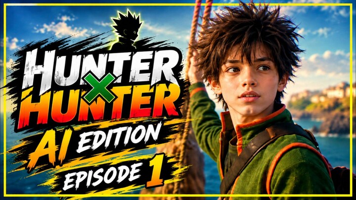 HUNTER × HUNTER AI EDITION — EPISODE 1 | What If Anime Became Live Action?