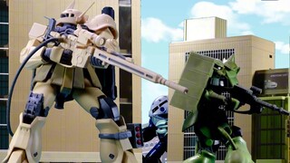 【Animasi Stop-motion】Operasi Penumpasan Kota Tentara Zeon
