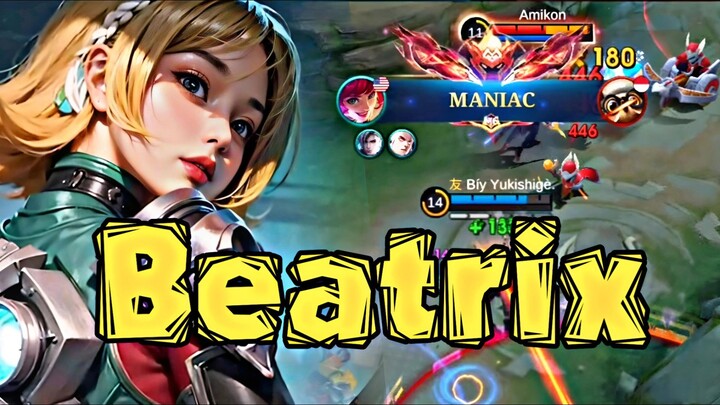 DAY BEATRIX MEM4TIKAN LAWAN 😀😀