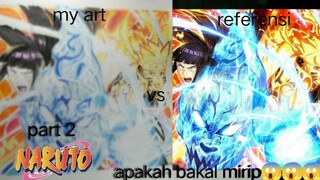 drawing Naruto x Hinata part 2 | apakah bakal mirip😱😱 [Naruto]