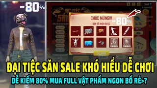 Cách Chơi Đại Tiệc Săn Sale Khó Hiểu Dễ Chơi Kiếm Giảm Giá 80% Mua Nhiều Vật Phẩm Ngon || Lee Gaming