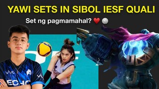 YAWI SET VOLLEYBALL BUFF? MLBB SIBOL IESF WEC 2022 QUALI