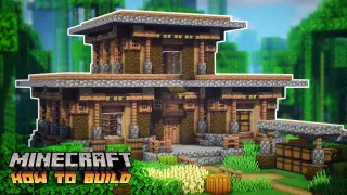 Minecraft: How to Build a Jungle House