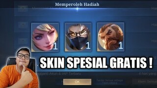 CEK AKUN KALIAN ! DI JAMIN DAPET SKIN SPESIAL GRATIS !! EVENT SERVER BRAZIL ATAU INDO ?