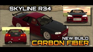 New Update 4.8.6.2 | My New Build Carbon Fiber Nissan Skyline R34 | Car Parking Multiplayer