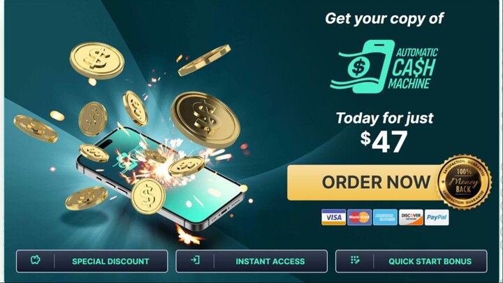 Automatic Cash Machine Review – The Best Unlimited Daily Income Formula