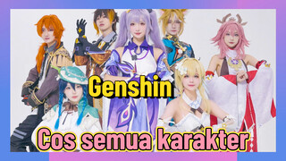 [Genshin, COSPLAY] Cos semua karakter