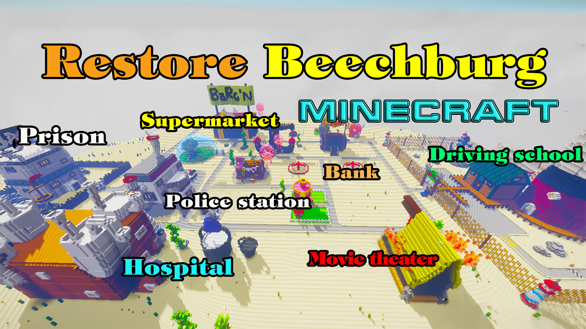 Bikini Bottom Spongebob Minecraft