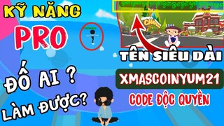 PLAY TOGETHER | MÌNH LÀM ĐIỀU ÍT AI LÀM ĐƯỢC Ở TIỆC TRÒ CHƠI | ĐỔI TÊN NHÂN VẬT CỰC DÀI - SHARE CODE