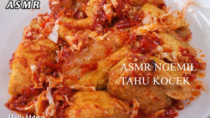 ASMR Ngemil Tahu Kocek🌶️✨ • Makan Pelan  & Cerita Santai (Full Whisper)