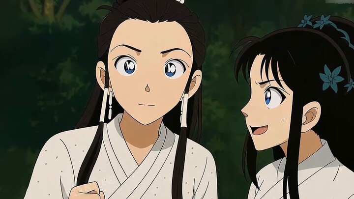 ชายหนุ่ม Bao Qingtian แต่ผู้เชี่ยวชาญสไตล์จิ๋วโคนัน