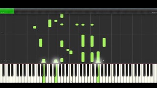 [Full] Black Clover ED 13   Beautiful by TREASURE Synthesia Piano Tutorial