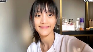 [Phụ đề tiếng Trung] Vlog Frankfurt của (G)I-DLE: Minnie hoàn toàn không trang điểm + hát hò vui vẻ 