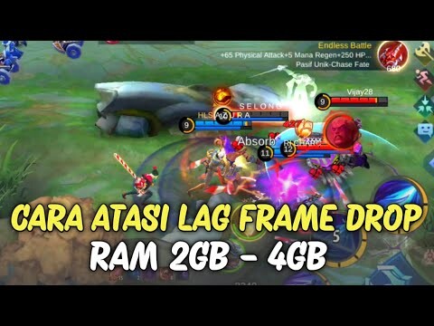 Cara Ampuh Mengatasi Lag Patah Patah Mobile Legend Ram 2gb - 4gb