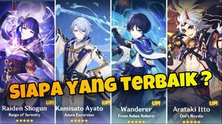 Siapa Yang Terbaik? Gacha Tatang atau Ayatod? Raiden Atau Yae? Atau Mungkin Itto? ~Genshin Impact