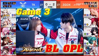 🌸OnmyojiArena: ZGDX vs TK Game 3, Thả Tuyết Boy & Bất Tri Hỏa - Bình Luận Giải Đấu OPL Mùa Hè TQ