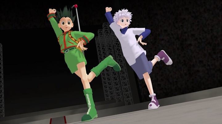 【MMD HxH】Tik Tok ゴンとキルアで Gon and Killua MMD model distribution dl HUNTER x HUNTER