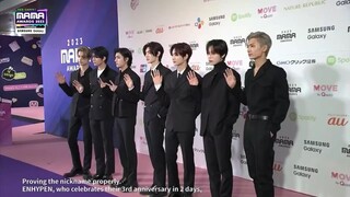 #ENHYPEN | MAMA AWARDS 23 RED CARPET