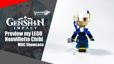 Preview my LEGO Genshin Impact Neuvillette Chibi | Somchai Ud