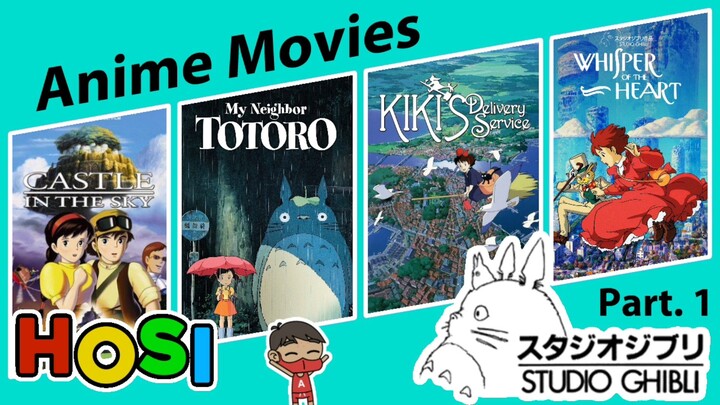 Anime Movie Buatan Studio Ghibli Part. 1