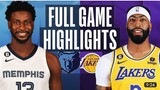 LAKERS VS MEMPHIS HIGHLIGHTS MARCH 8 2023