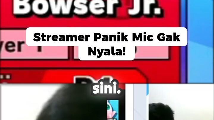 Streamer Panik Mic Gak Nyala!
