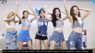 ITZY直播展示运动鞋舞蹈动作+killing pose！