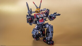 Takara Tomy - Diaclone DA-29 Battle Buffalo MK-IV (Striker) - Part 4 (Bull Gunner)