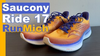 Saucony Ride 17 RunMich Review: Marathon Performance at $140? A Stunning Colorway