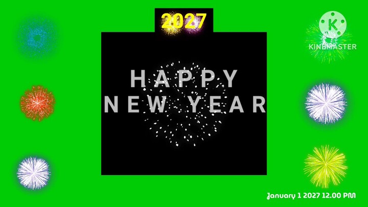 Time Square Countdown Happy New Year (2026-2027)