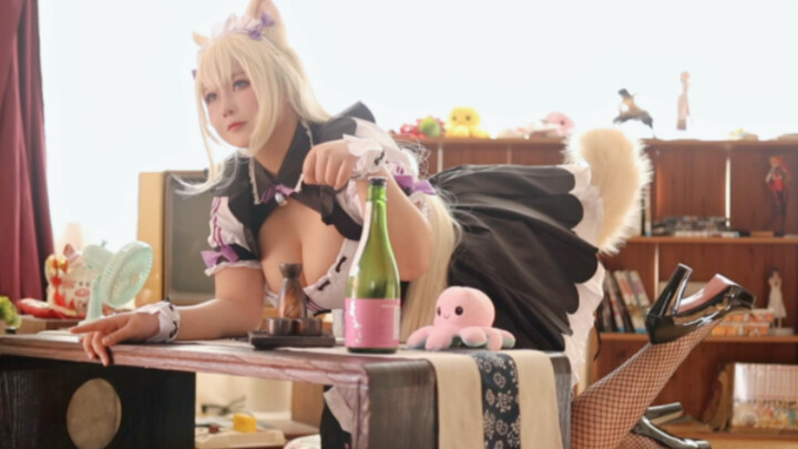 【Ka Miao】Maid kucing polos alami berlekuk indah yang tak bisa ditolak | Nekopara: Taman Kucing, cosp
