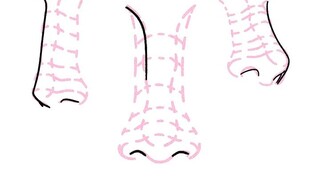 【kawaiisensei】Bí kíp vẽ tranh! Hướng dẫn bạn dễ dàng vẽ mũi 3D nổi bật