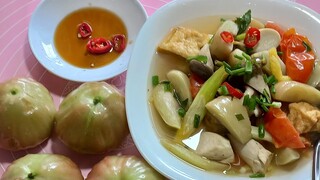 món canh chua chùm ruột thanh đạm.ai ăn một lần sẻ mê.