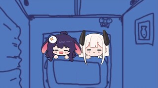 [Ezhi] Live scene of two primary school students snatching a quilt