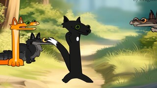 【猫武士/乌爪】Toothless dance but it's Warrior Cats (Animation meme)