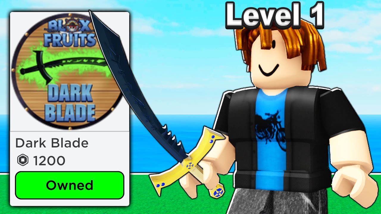 HOW TO GET DARK BLADE FOR FREE IN BLOX FRUITS! (2023) 