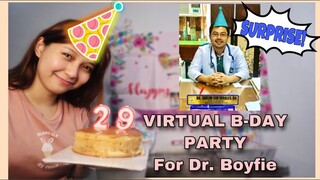 VIRTUAL BIRTHDAY PARTY FOR DR. BOYFIE! (Hirap ng LDR!) | FA Shaine Buhat