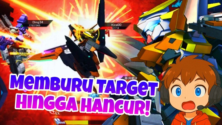 Epic Momen Harute Memburu Target Hingga Hancur! - Gundam Supreme Battle.mp4
