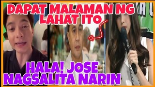 HALA! JOSE MANALO IBINUKO SI MAINE AT ALDEN, NAGSALITA NARIN