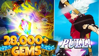 28000+ GEMS!! YOU'VE NEVER SEEN SUMMONS LIKE THIS! | Seven Deadly Sins: Grand Cross