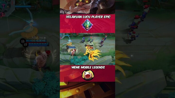 kumpulan momen lucu para Anomali rank epic #mobilelegends #absurdhumor #mlbb