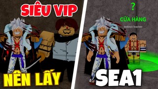 Roblox - TOP NHỮNG MÓN ĐỒ CỰC MẠNH Bạn Nên Lấy Farm Ở Sea 1 | Blox Fruits