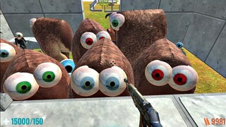 Escape from Monsters if You Can! Animal Revolt Battle Simulator
