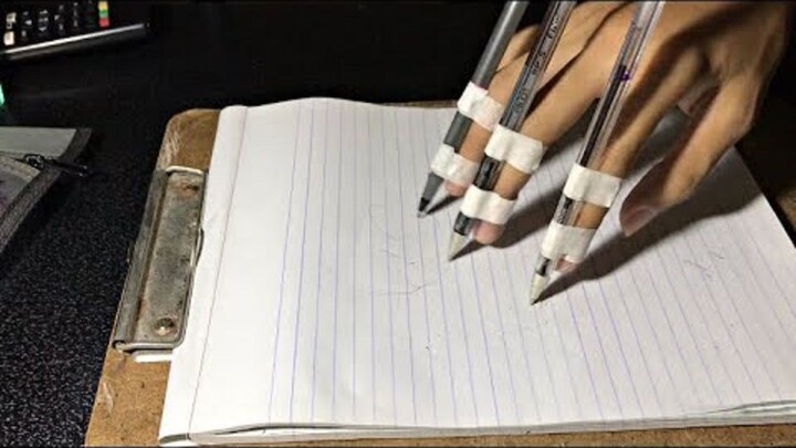 让人鸡皮疙瘩掉一地的最强画画！是个高手啊~
